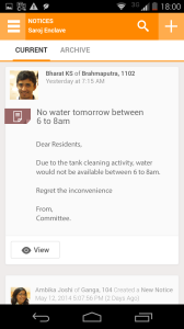 notices